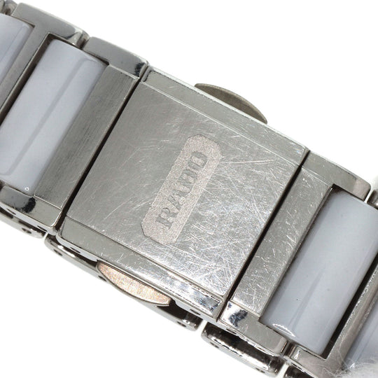RADO Watches Quartz 153.0430.3 Stainless Steel, SSxCeramic Silver Diastar White shell dial Women Used Authentic