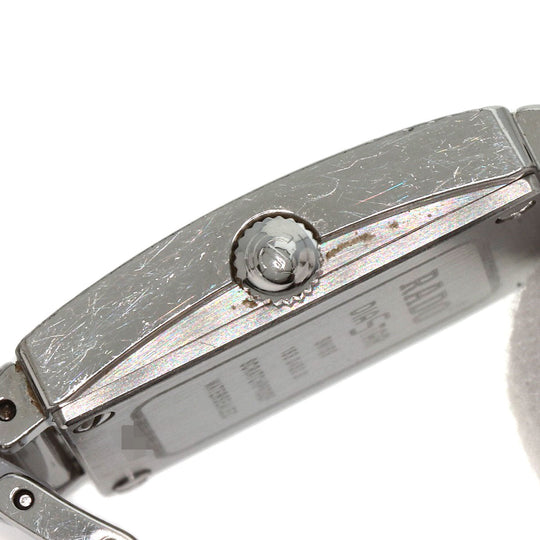 RADO Watches Quartz 153.0430.3 Stainless Steel, SSxCeramic Silver Diastar White shell dial Women Used Authentic