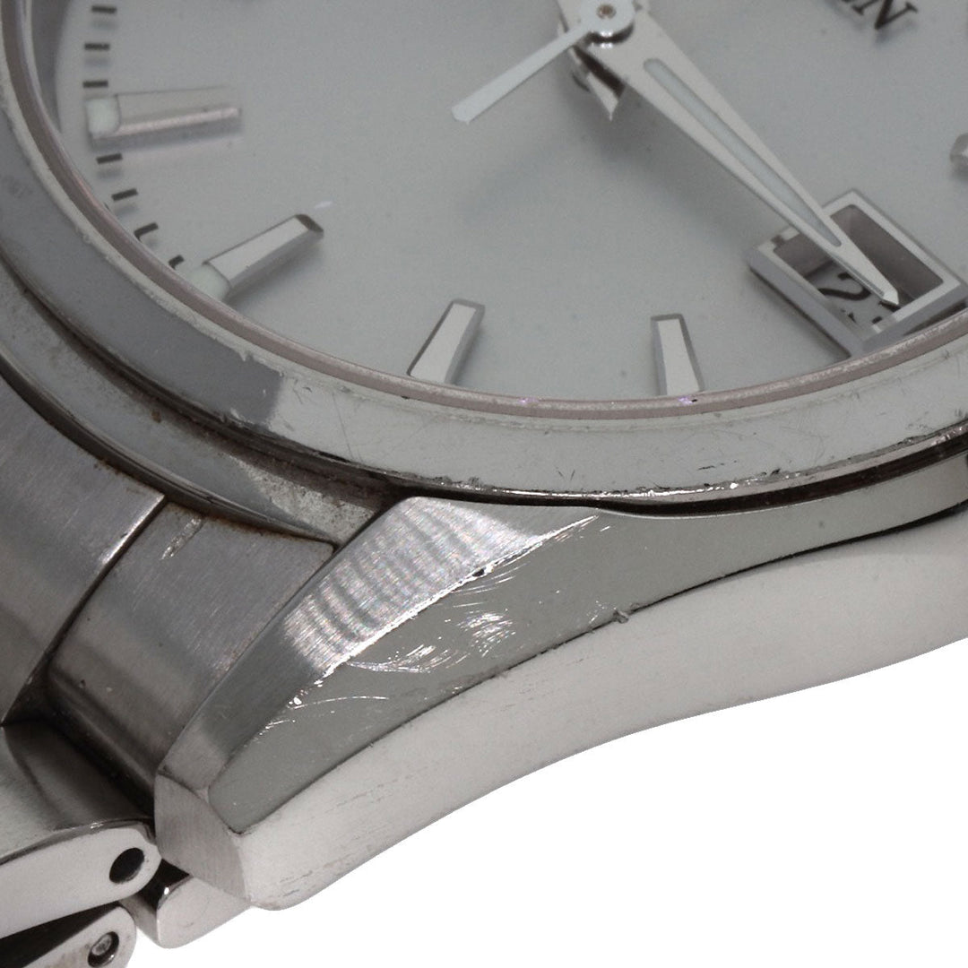 CITIZEN Watches Eco Drive A010-T017983 AQ1000-58A Stainless Steel , Stainless Steel Silver The citizen Silver dial mens Used Authentic