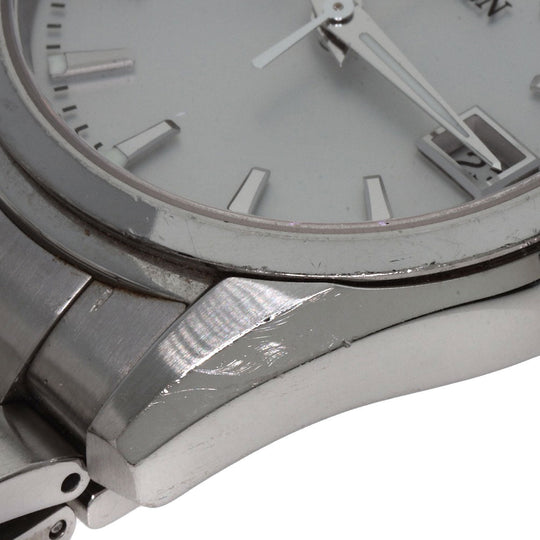 CITIZEN Watches Eco Drive A010-T017983 AQ1000-58A Stainless Steel , Stainless Steel Silver The citizen Silver dial mens Used Authentic