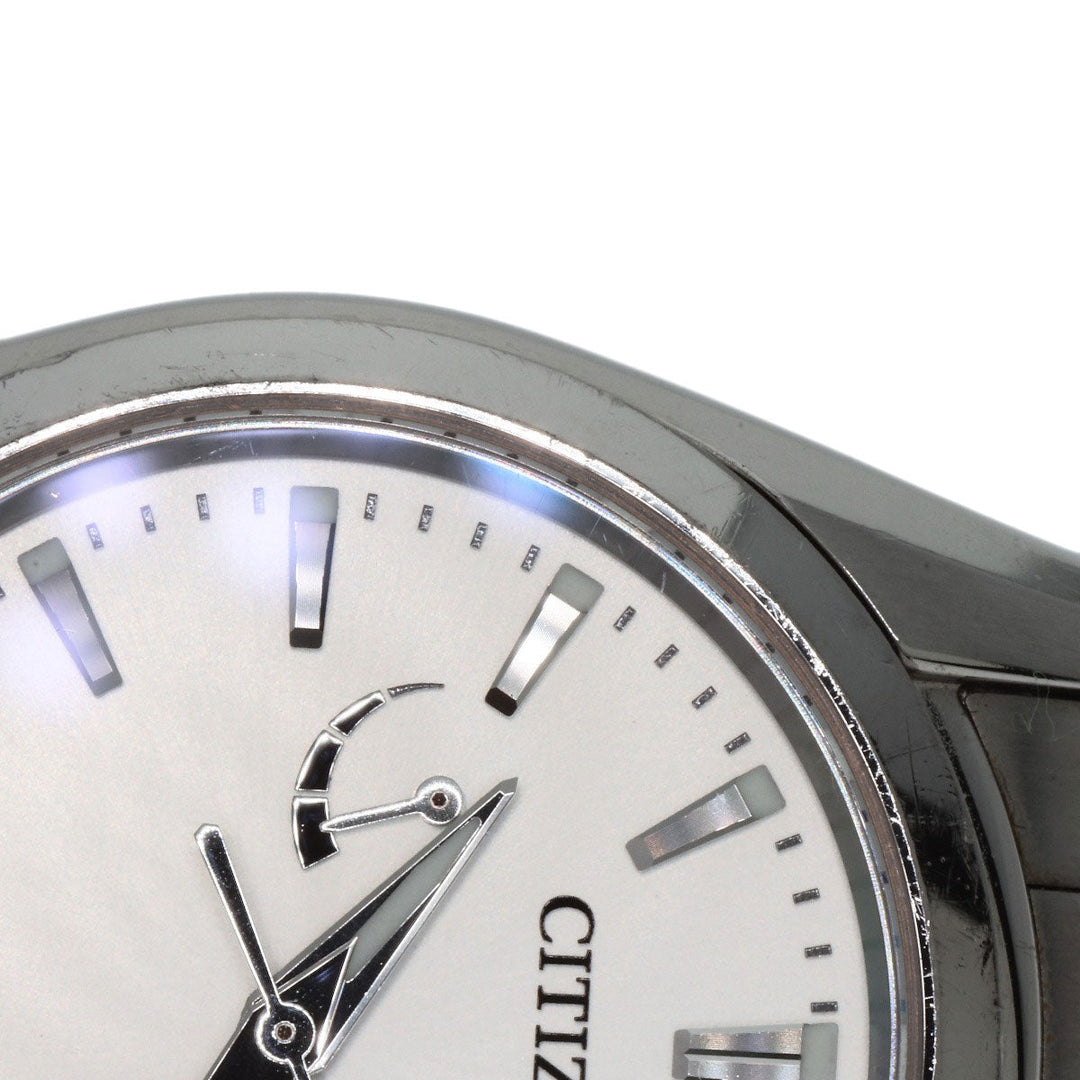 CITIZEN Watches Eco Drive A010-T017983 AQ1000-58A Stainless Steel , Stainless Steel Silver The citizen Silver dial mens Used Authentic