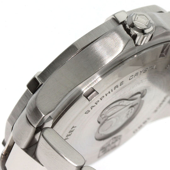 TAG HEUER Watches Quartz WAF1113 Stainless Steel Silver Aqua racer Navy dial