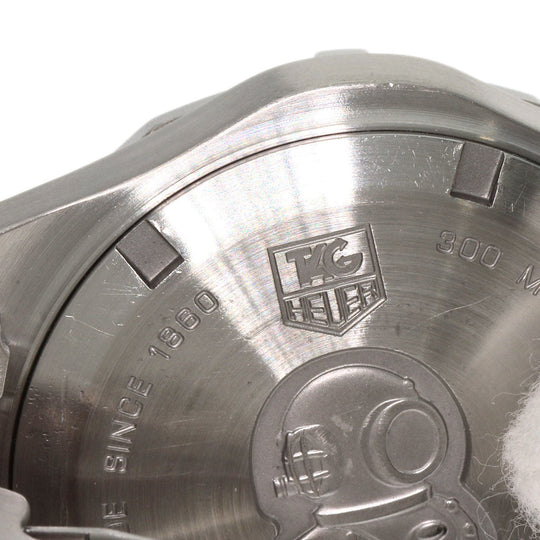 TAG HEUER Watches Quartz WAF1113 Stainless Steel Silver Aqua racer Navy dial