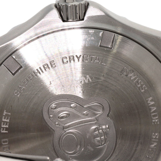TAG HEUER Watches Quartz WAF1113 Stainless Steel Silver Aqua racer Navy dial