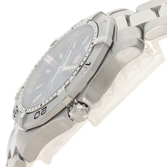 TAG HEUER Watches Quartz WAF1113 Stainless Steel Silver Aqua racer Navy dial