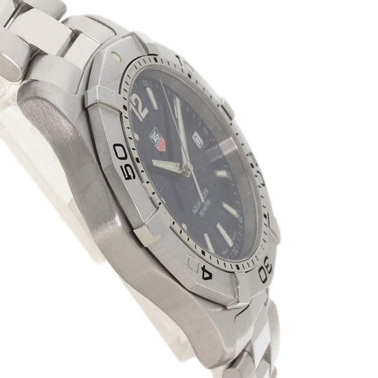 TAG HEUER Watches Quartz WAF1113 Stainless Steel Silver Aqua racer Navy dial