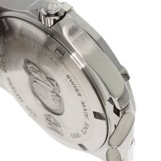 TAG HEUER Watches Quartz WAF1113 Stainless Steel Silver Aqua racer Navy dial