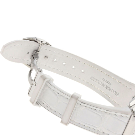FRANCK MULLER Watches Mechanical Automatic V41SCDT Stainless Steel, Rubber Silver Vanguard white dial mens Used Authentic