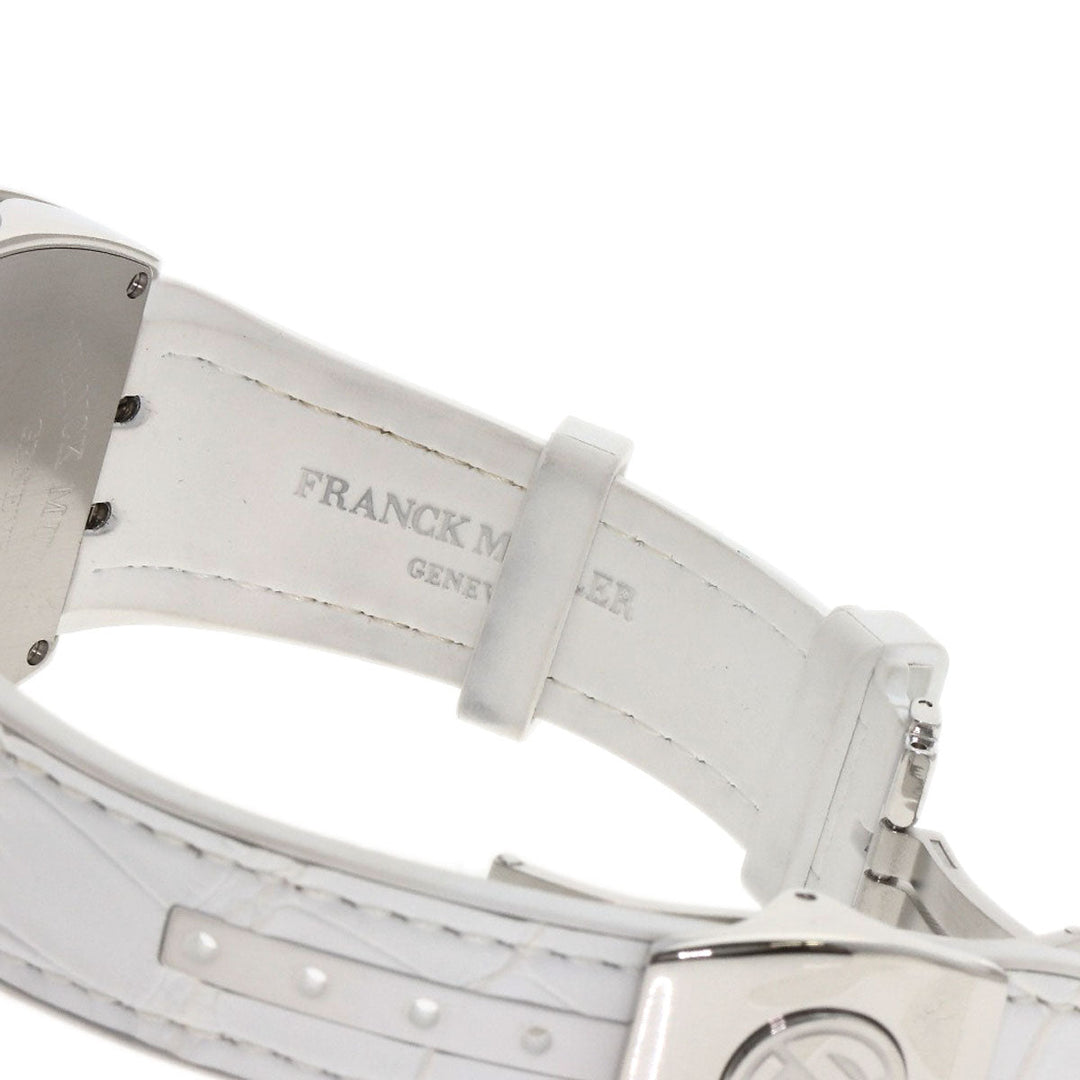 FRANCK MULLER Watches Mechanical Automatic V41SCDT Stainless Steel, Rubber Silver Vanguard white dial mens Used Authentic