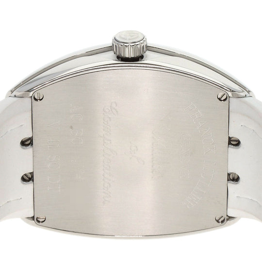 FRANCK MULLER Watches Mechanical Automatic V41SCDT Stainless Steel, Rubber Silver Vanguard white dial mens Used Authentic