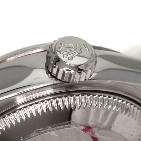 ROLEX Watches Mechanical Automatic 79174G Stainless Steel , Stainless Steel , K18WG Silver Datejust 10P Diamond SilverCP dial Women Used Authentic