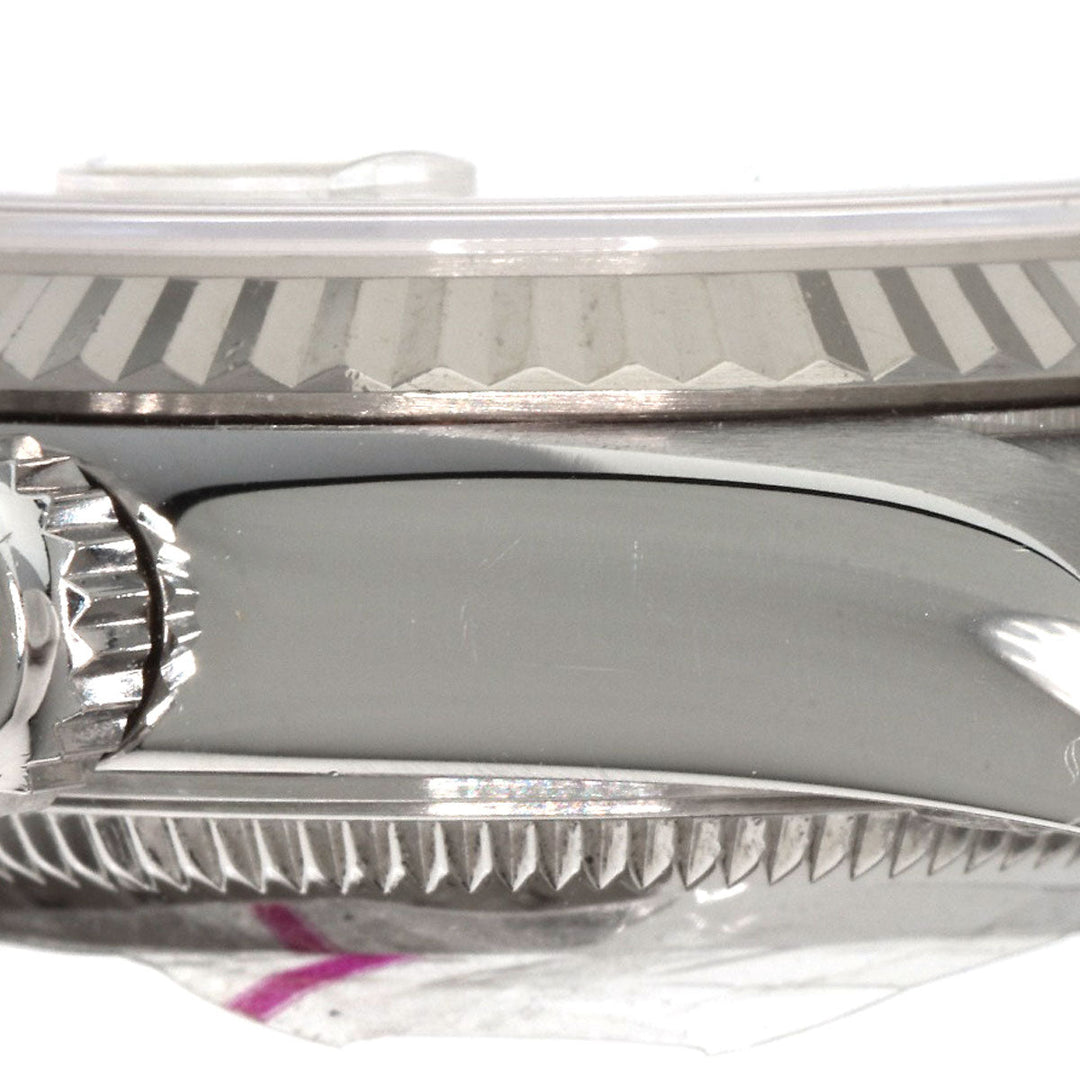 ROLEX Watches Mechanical Automatic 79174G Stainless Steel , Stainless Steel , K18WG Silver Datejust 10P Diamond SilverCP dial Women Used Authentic