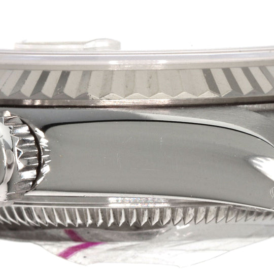 ROLEX Watches Mechanical Automatic 79174G Stainless Steel , Stainless Steel , K18WG Silver Datejust 10P Diamond SilverCP dial Women Used Authentic