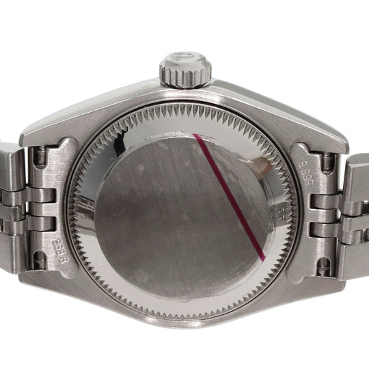 ROLEX Watches Mechanical Automatic 79174G Stainless Steel , Stainless Steel , K18WG Silver Datejust 10P Diamond SilverCP dial Women Used Authentic
