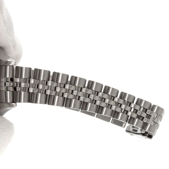 ROLEX Watches Mechanical Automatic 79174G Stainless Steel , Stainless Steel , K18WG Silver Datejust 10P Diamond SilverCP dial Women Used Authentic