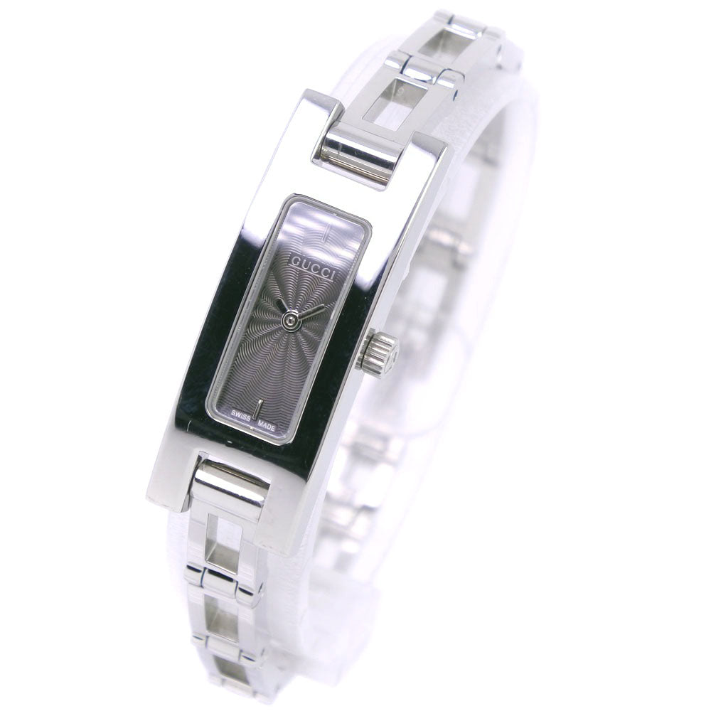 GUCCI Watches Quartz 3900L Stainless Steel Silver gray dial Women Used Authentic