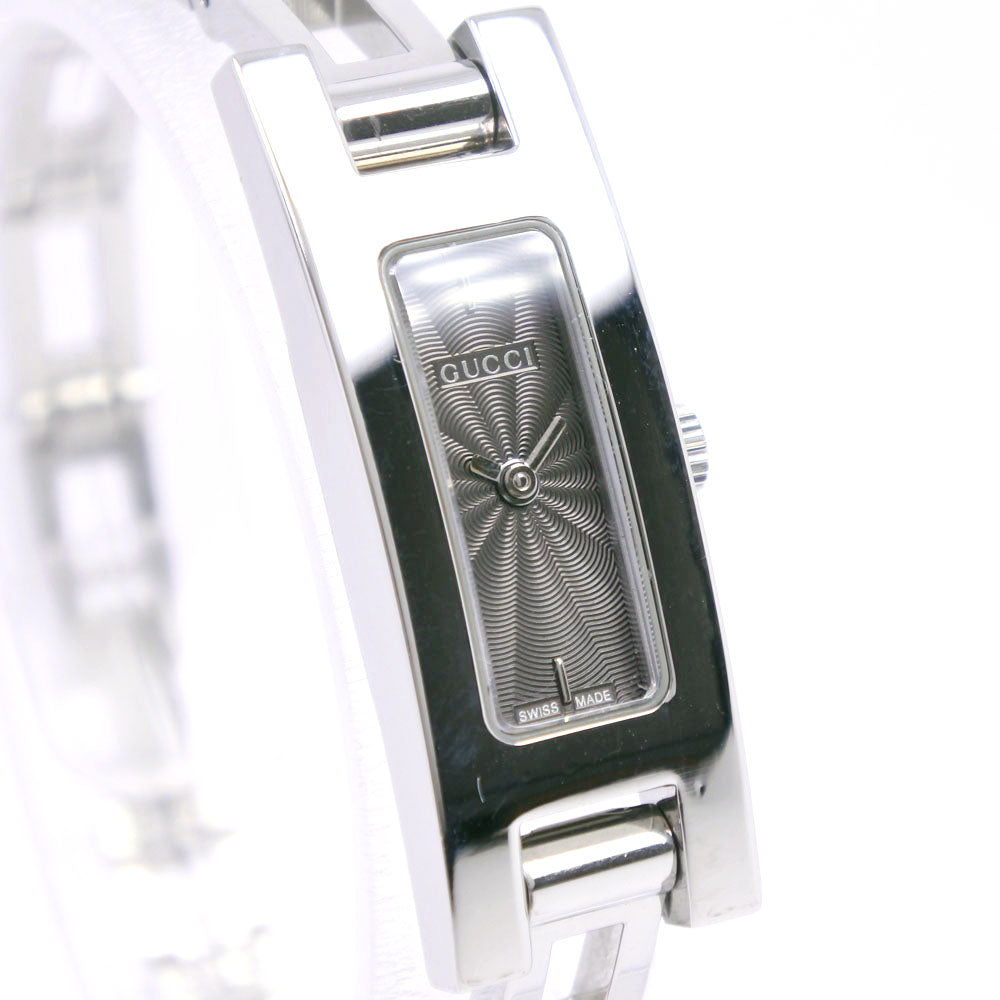 GUCCI Watches Quartz 3900L Stainless Steel Silver gray dial Women Used Authentic