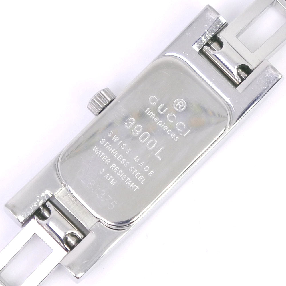 GUCCI Watches Quartz 3900L Stainless Steel Silver gray dial Women Used Authentic