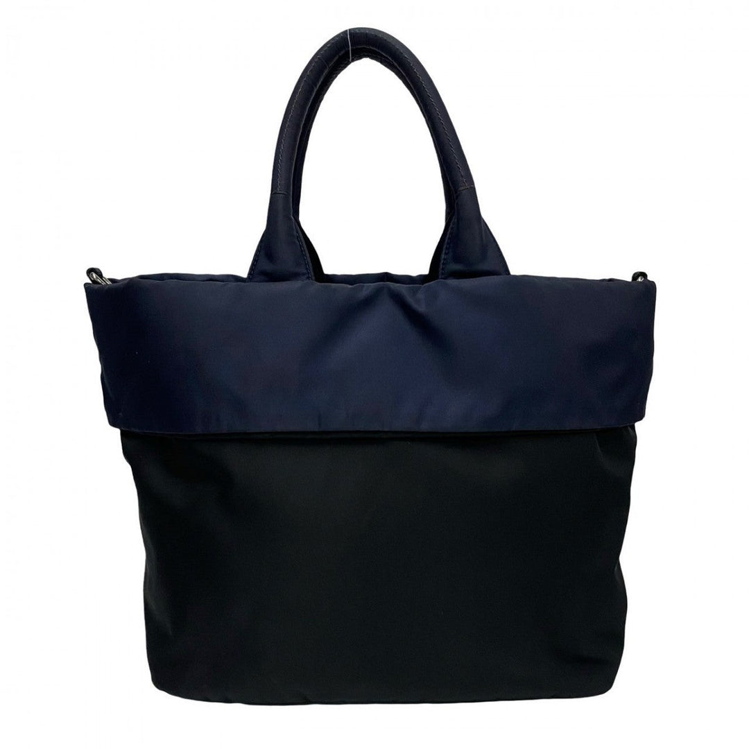 PRADA Shoulder Bag Nylon Navy