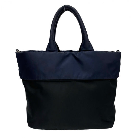 PRADA Shoulder Bag Nylon Navy