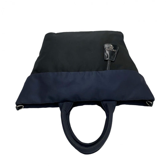 PRADA Shoulder Bag Nylon Navy