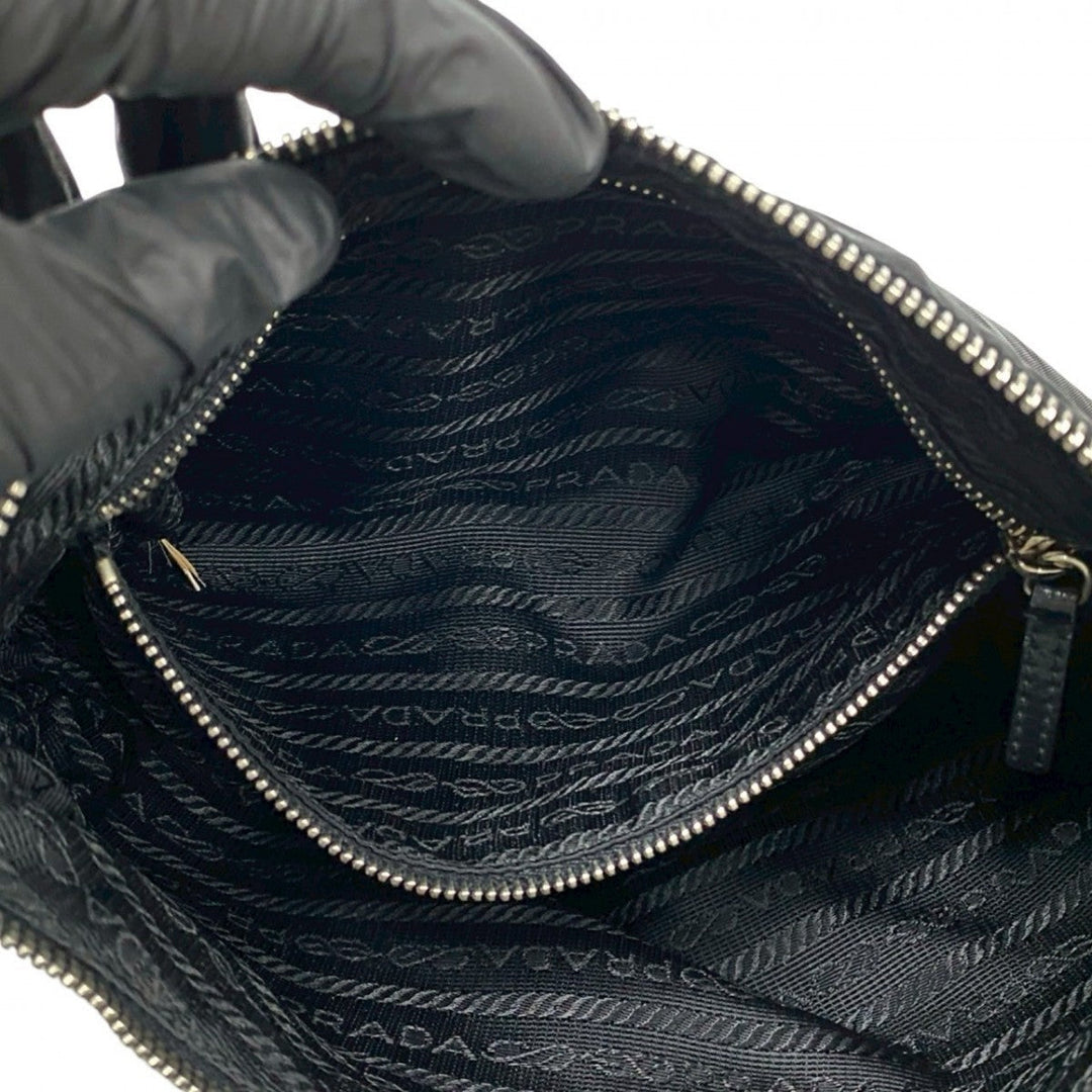 PRADA Handbag Nylon black
