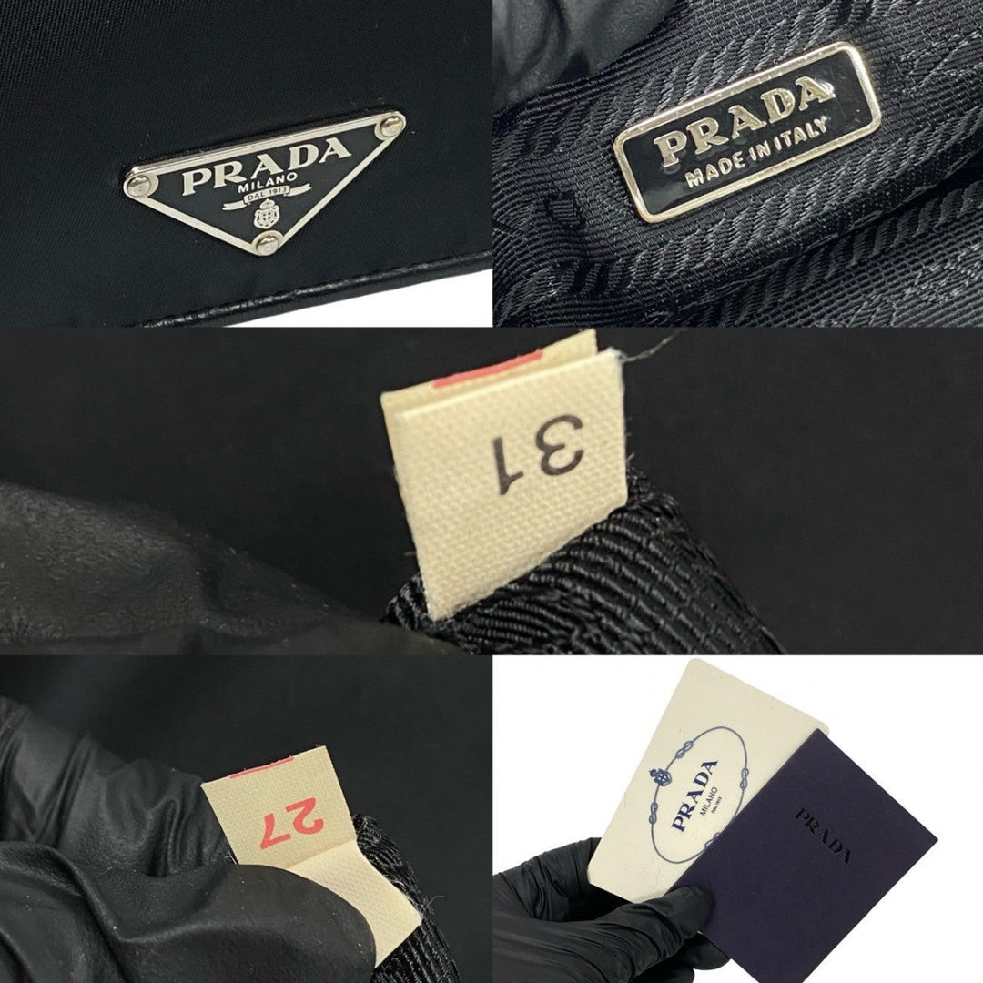PRADA Handbag Nylon black