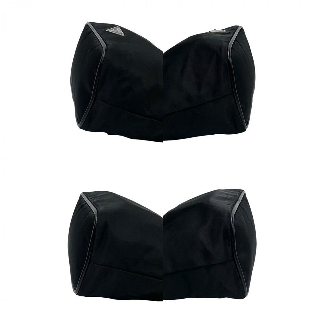 PRADA Handbag Nylon black