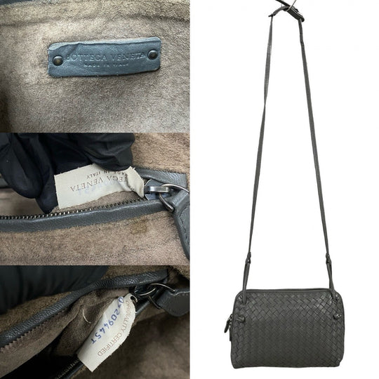 BOTTEGAVENETA Shoulder Bag leather gray