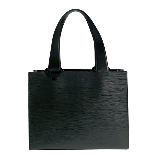 LOUIS VUITTON Tote Bag leather black Epi Gemo