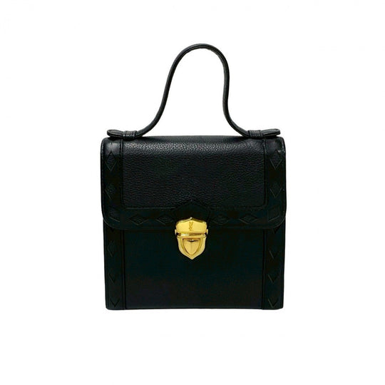 YVES SAINT LAURENT Handbag leather black