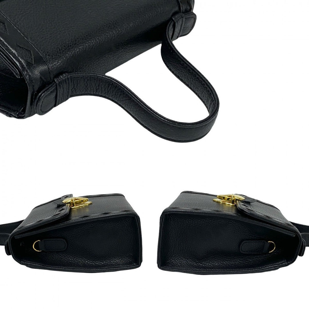 YVES SAINT LAURENT Handbag leather black