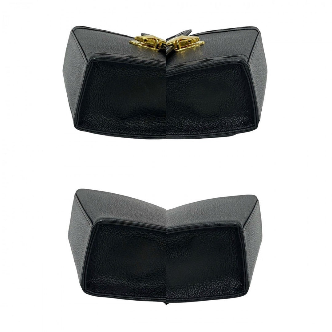 YVES SAINT LAURENT Handbag leather black