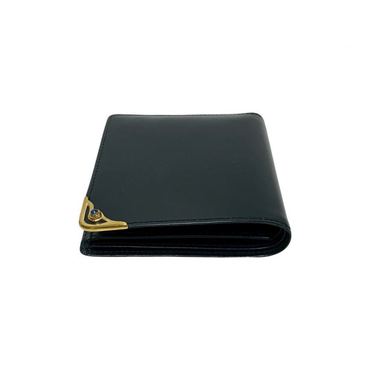 CARTIER Bifold Wallet leather Navy Sapphire line