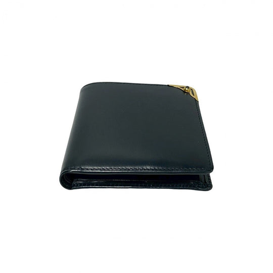 CARTIER Bifold Wallet leather Navy Sapphire line