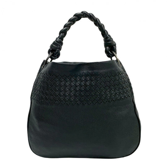 BOTTEGAVENETA Handbag leather black