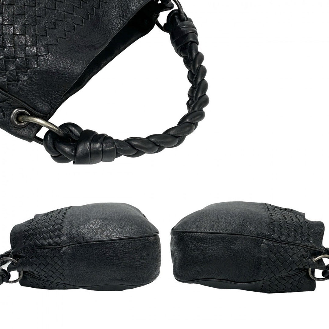 BOTTEGAVENETA Handbag leather black