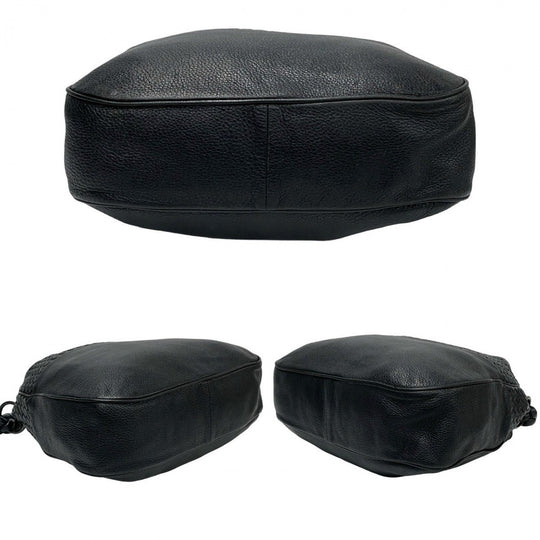 BOTTEGAVENETA Handbag leather black