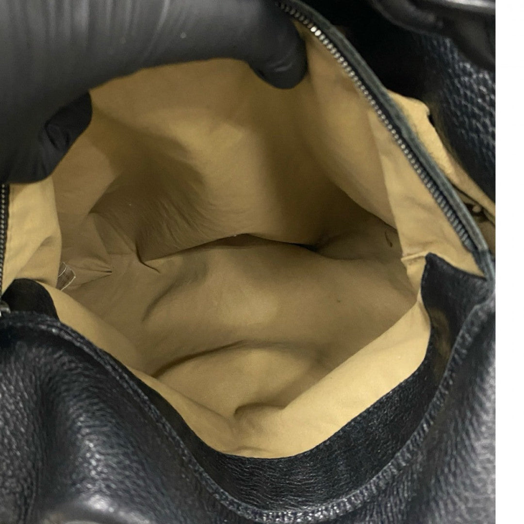 BOTTEGAVENETA Handbag leather black