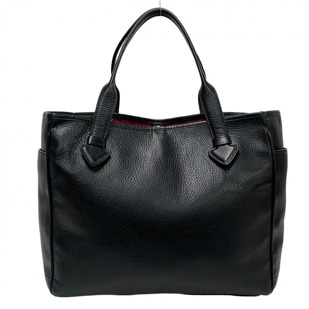 LOEWE Handbag leather black Heritage