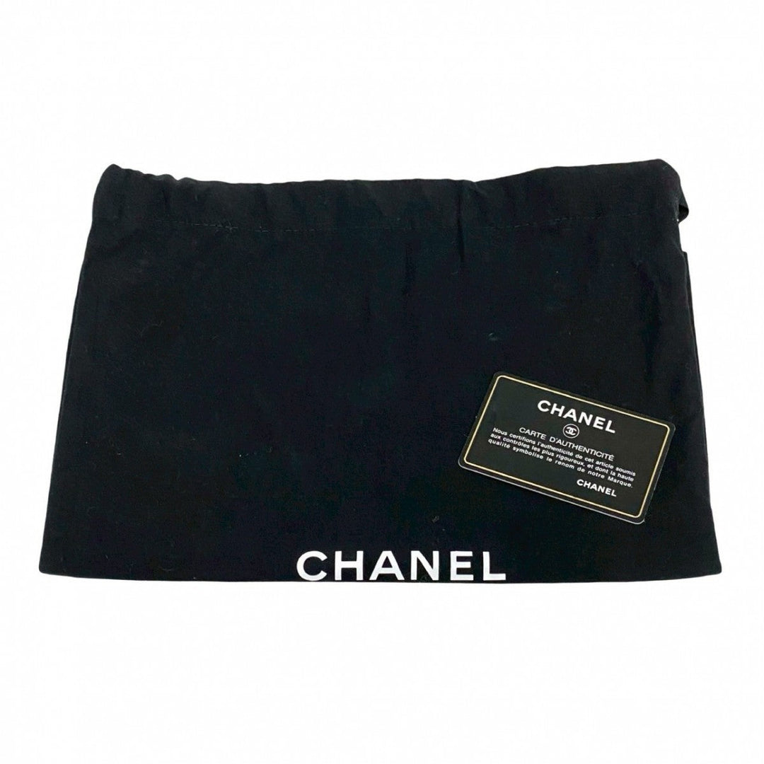 CHANEL Handbag Patent leather black Matrasse