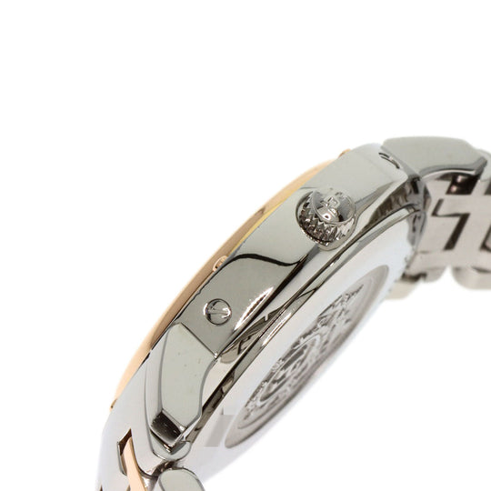 HERMES Watches Quartz CP1.221 Stainless Steel , SSxPGP gold Clipper Classic White shell dial Women Used Authentic