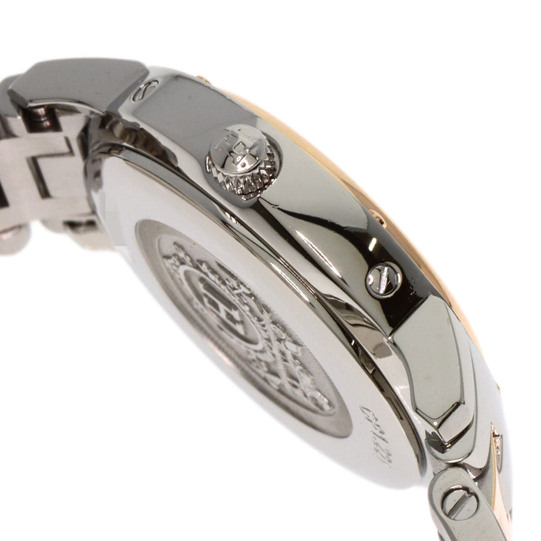 HERMES Watches Quartz CP1.221 Stainless Steel , SSxPGP gold Clipper Classic White shell dial Women Used Authentic