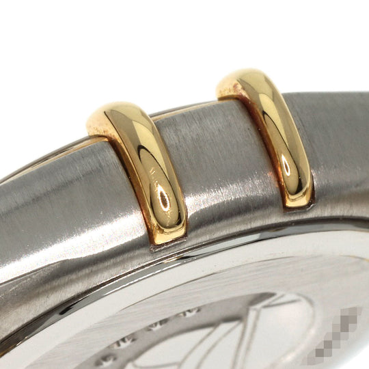 OMEGA Watches Quartz 1262.70 Stainless Steel , SSxK18YG gold Constellation Mini White shell dial Women Used Authentic