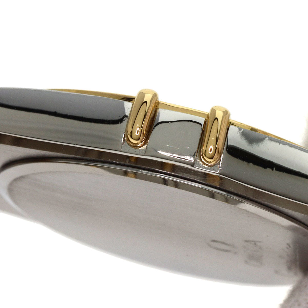OMEGA Watches Quartz Stainless Steel, SSxK18YG, Diamond gold Constellation Day Date Diamond Bezel gold dial mens Used Authentic