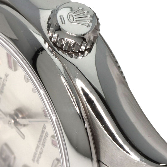 ROLEX Watches Mechanical Automatic 176200 Stainless Steel , Stainless Steel Silver Oyster Perpetual 26 Silver dial Women Used Authentic