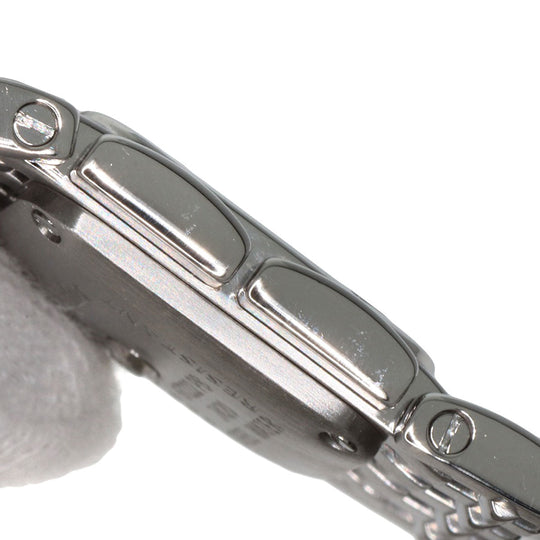 CARTIER Watches Quartz W61003T9 Stainless Steel , Stainless Steel Silver PANTHERE Ryuban Pink shell dial Women Used Authentic
