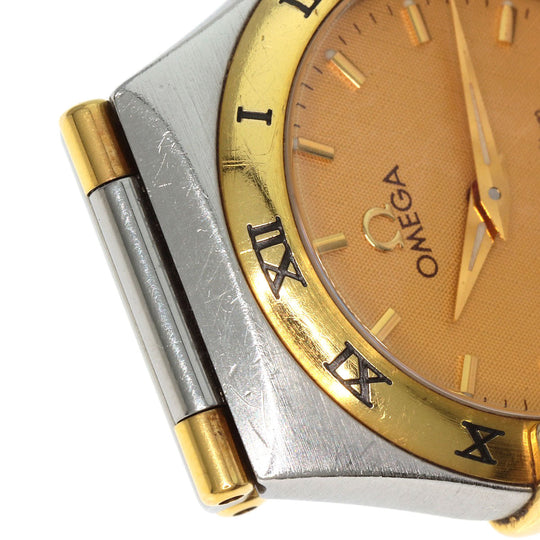 OMEGA Watches Quartz 1262.10 Stainless Steel , SSxK18YG gold Omega Constellation gold dial Women Used Authentic
