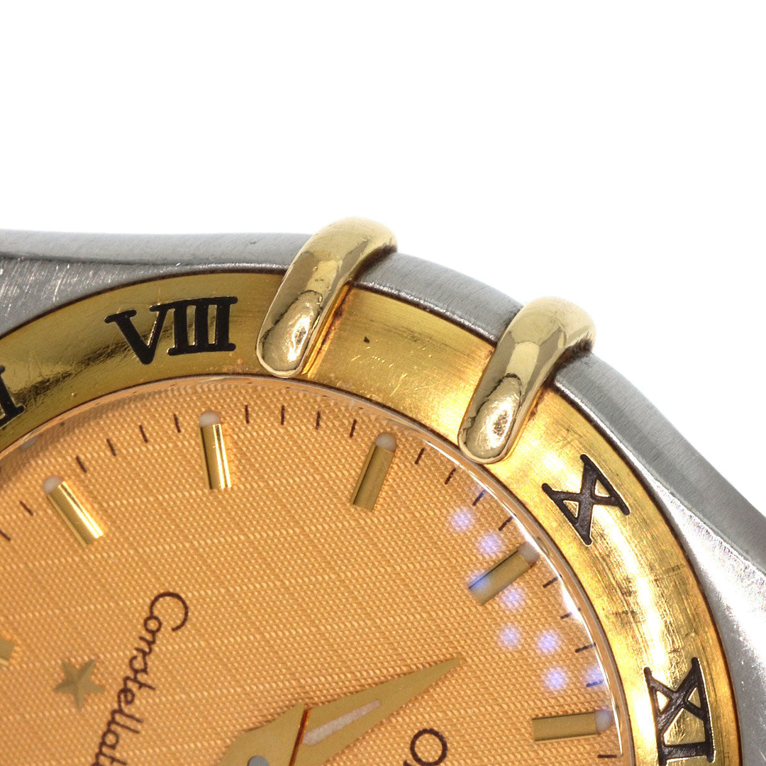 OMEGA Watches Quartz 1262.10 Stainless Steel , SSxK18YG gold Omega Constellation gold dial Women Used Authentic