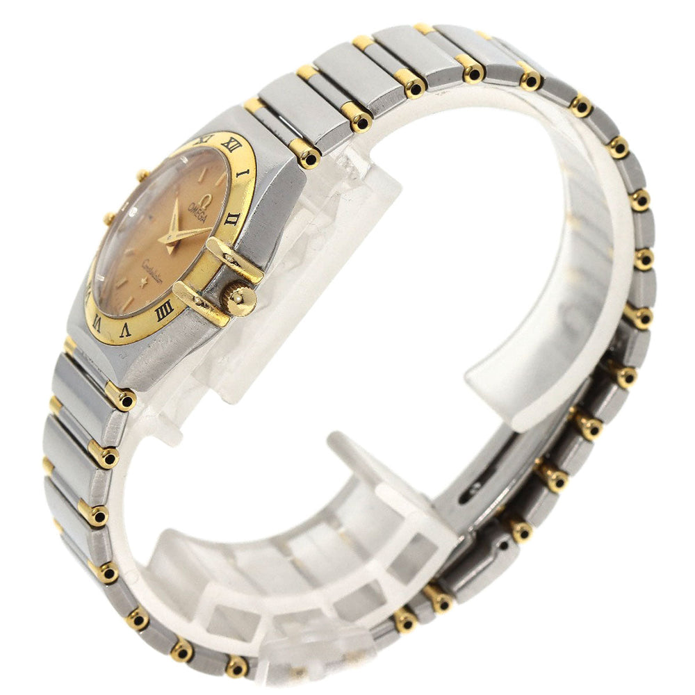 OMEGA Watches Quartz 1262.10 Stainless Steel , SSxK18YG gold Omega Constellation gold dial Women Used Authentic